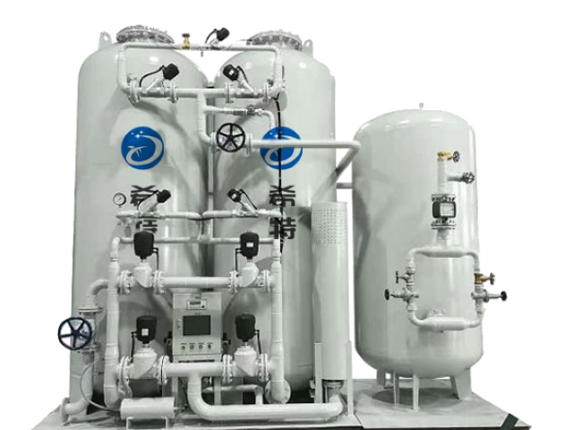 [苏州希特高纯气体设备有限公司] 使用775m3/h纯度99.5%的制氮机为油罐和化学品罐体进行覆盖